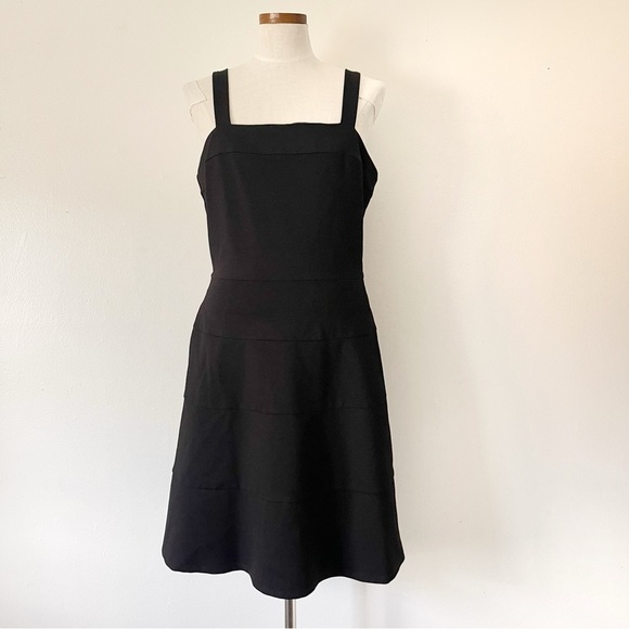 Anthropologie Sunday In Brooklyn Black Midi dress New size XL Dresses